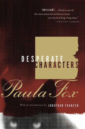 Desperate Characters Paula Fox book cover Jonathan Franzen