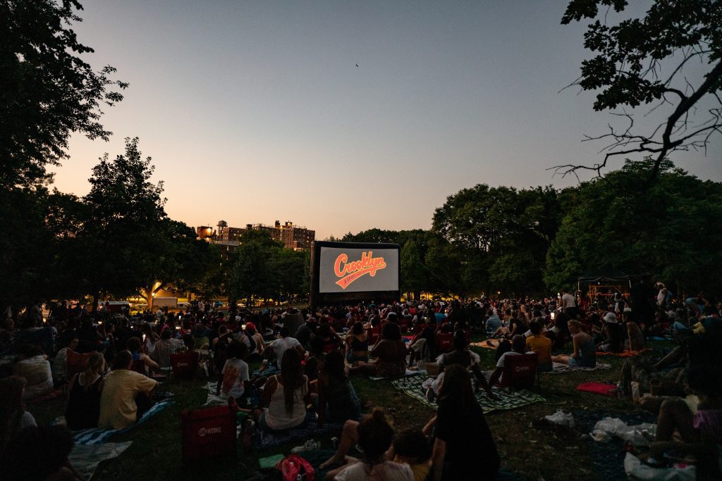 Scenes from 'Crooklyn' in Brooklyn last night, where Spike Lee himself ...