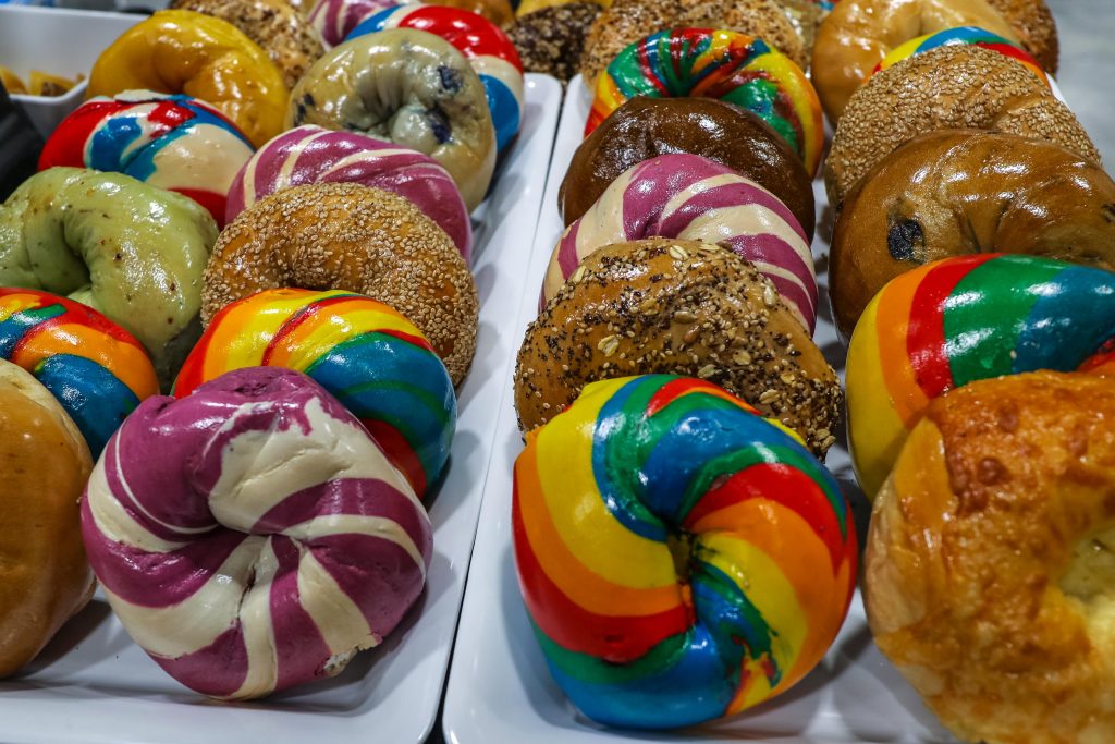 Scenes from BagelFest (where the best bagel In Brooklyn is once again