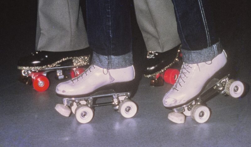 Rollerskating on a first date.